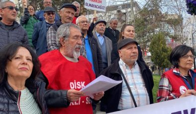 Emeklilerden, Düşük Emekli Maaşı ve Bayram İkramiye Protestosu