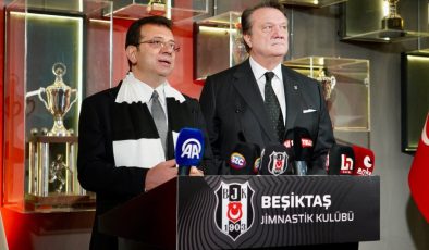 İmamoğlu’ndan Beşiktaş’a Ziyaret