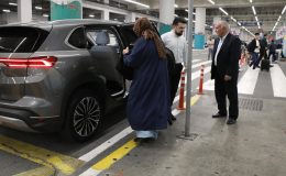 Belediyenin Araç Filosundaki TOGG, Şehit Ailelerine Hizmet Vermeye Başladı