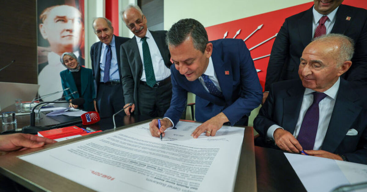 Özgür Özel’den 2123’teki genel başkana mektup