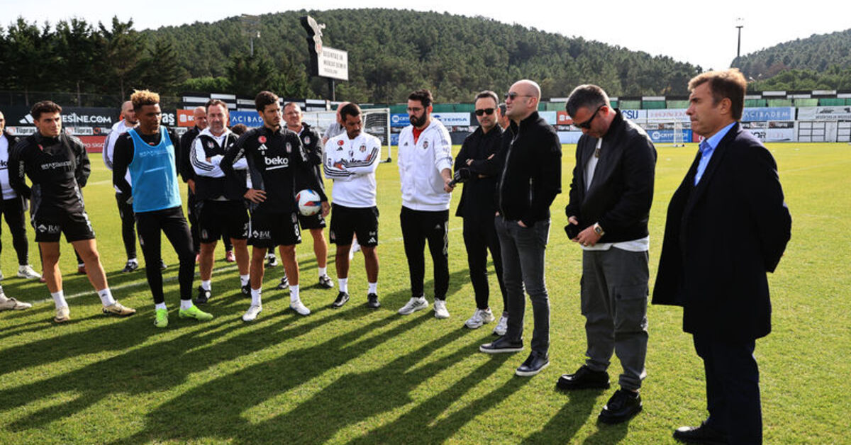Beşiktaş yönetiminden takıma ziyaret