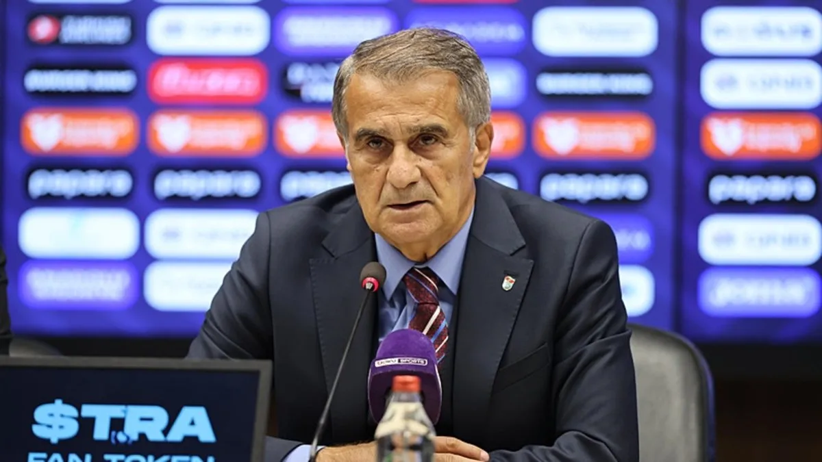 Şenol Güneş basın toplantısında konuşuyor (CANLI)