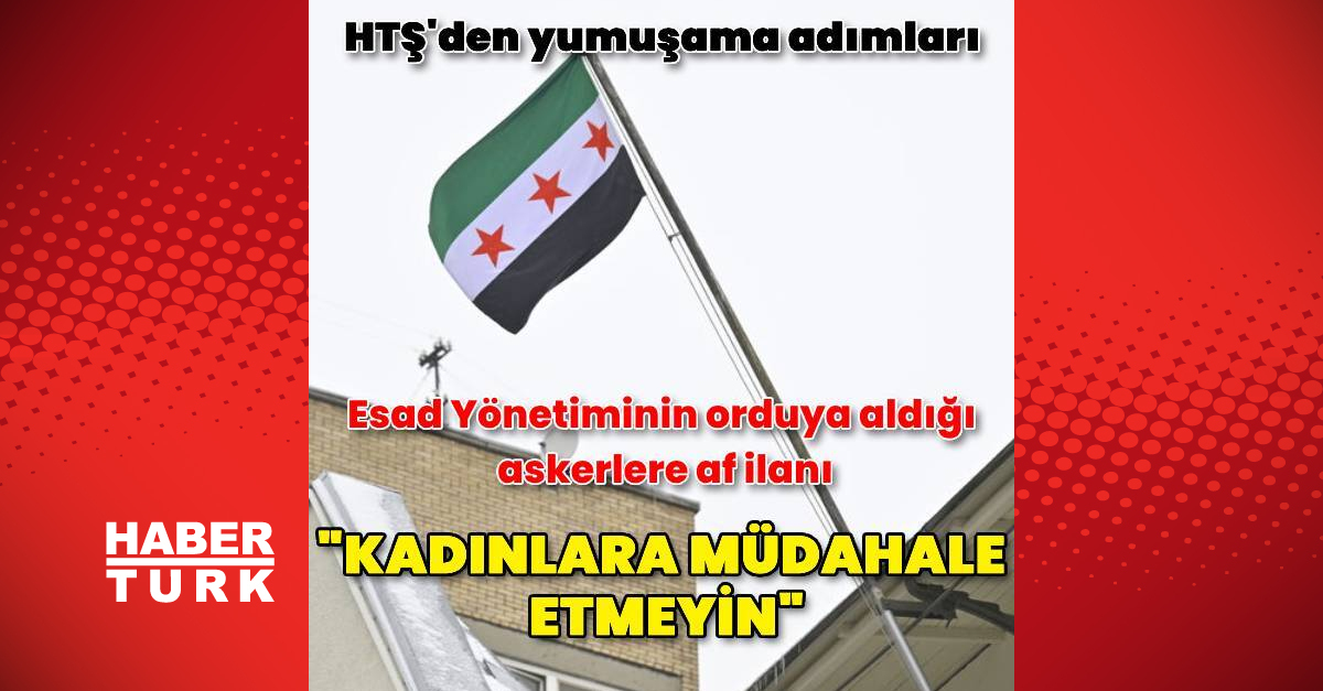 HTŞ: Kadınlara müdahale etmeyin