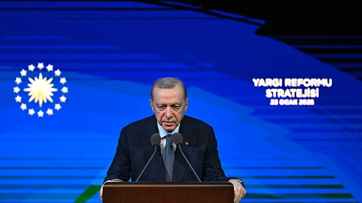 Son dakika: Başkan Erdoğan’dan Yargı Reformu Stratejisi Tanıtım Toplantısı’nda önemli mesajlar: Kimse yargıyı tehdit edemez