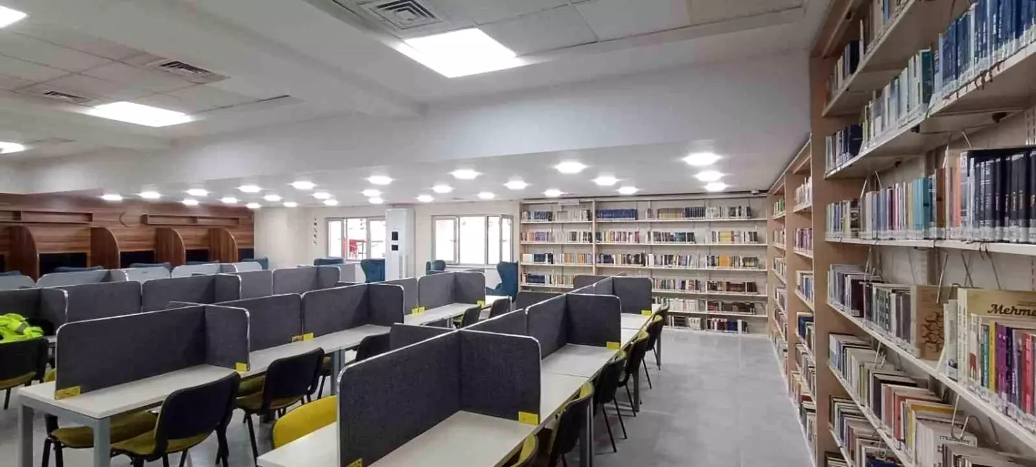 Kayseri Merkez Halk Kütüphanesi Modernize Ediliyor