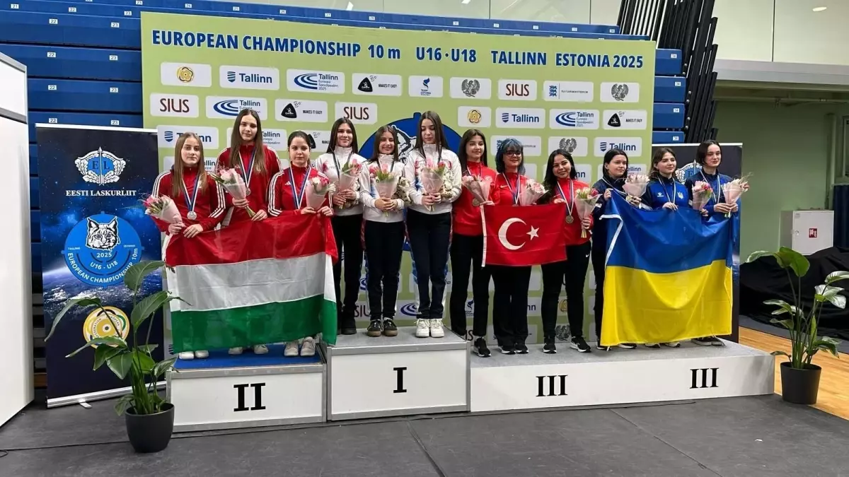 Türkiye U18 Kadın Milli Takımı Avrupa 3’üncüsü Oldu