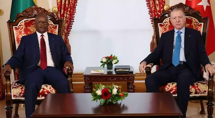 Cumhurbaşkanı Erdoğan Gine Bissau Devlet Başkanı ile görüştü! İşte masadaki konular…
